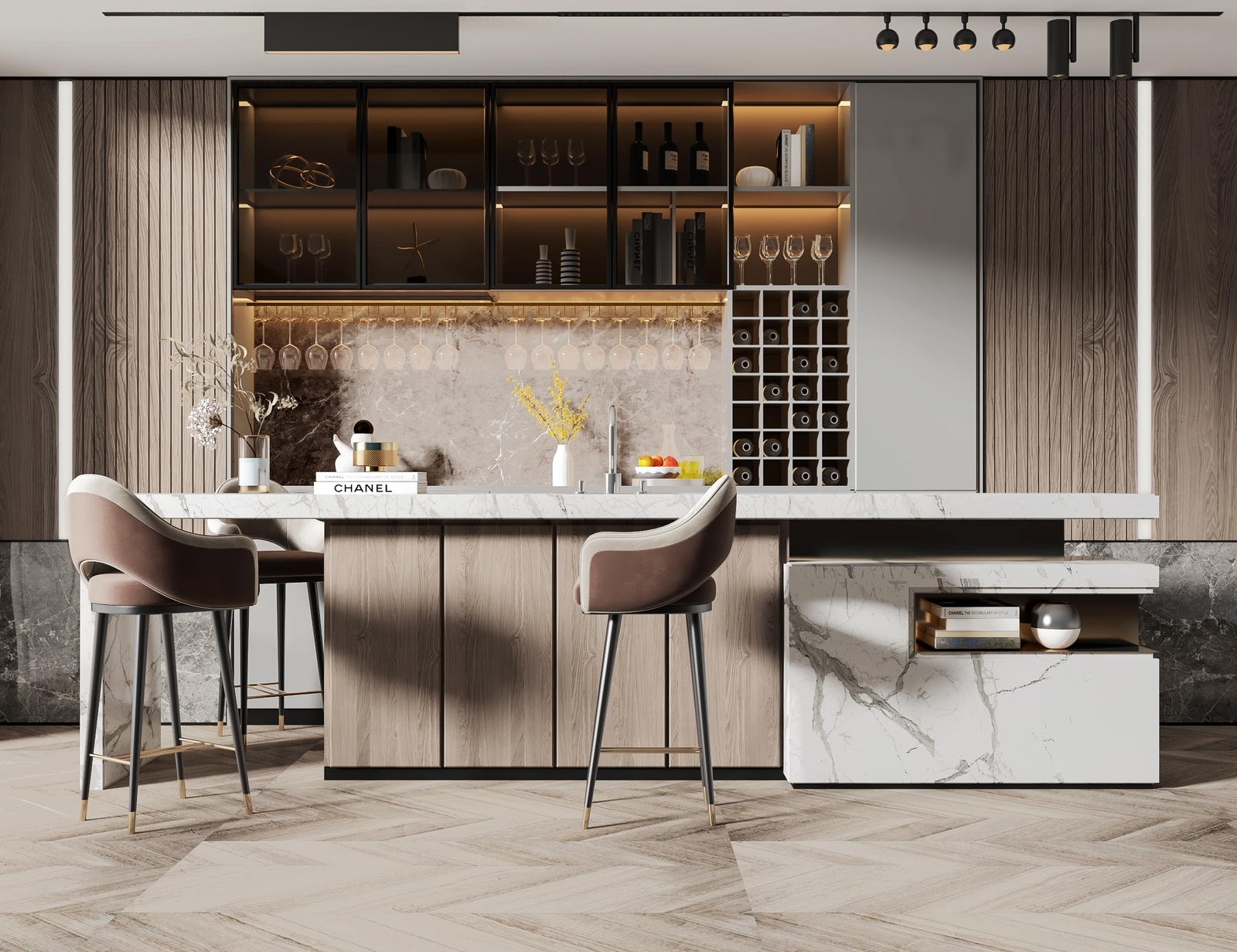 Modern Kitchen Cabinet with Soft Close & Warranty